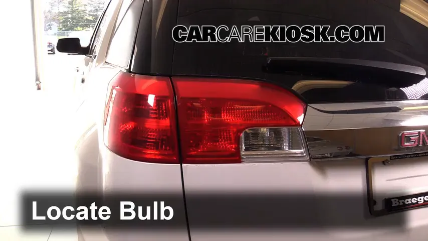 2016 GMC Terrain SLT 3.6L V6 FlexFuel Lights Turn Signal - Rear (replace bulb)